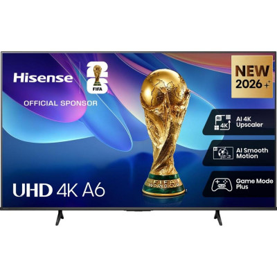 Tv hisense 50 pulgadas led 4k uhd - 50a6s - smart tv
