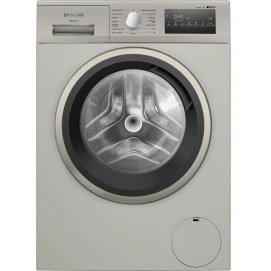 Lavadora Siemens WM14N29XEP, 9kg, 1400rpm, clase A, 49 kWh/100 ciclos, 72dB, display, acero mate antihuellas