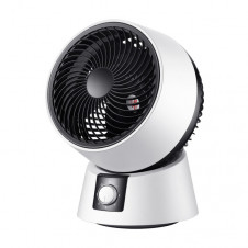 Ventilador Sobremesa Gavilan Blanco/negro 35w 3vel Orientable Fijo Y Rotat.35,5x26,5x25,7cm