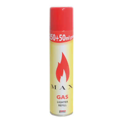 Cartucho de recarga de gas, 250 + 50 ml