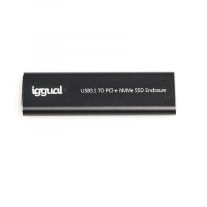 Caja externa Iggual USB-C 3.1 SSD M.2 NVMe y SATA