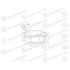 EXTREMO SUPERIOR DEL PARACHOQUES TRASERO (O)