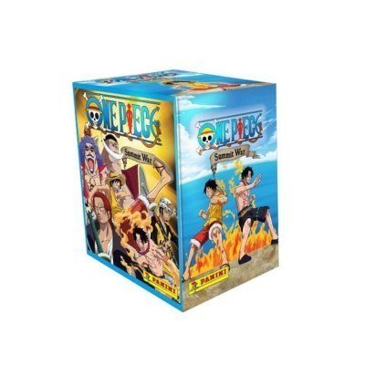 Juego de cartas sobres expositor one piece summit war sticker collection
