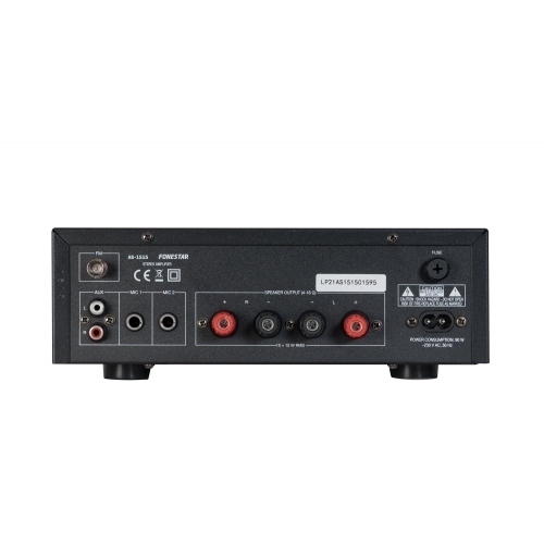 Amplificador Estereo HiFi BT/USB/FM 15+15Wrms