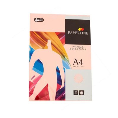 FABRISA Paq.500h papel color 75g A4 rosa fluor