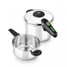 Pack 2 Ollas a Presión Monix Presto M911005/ 4+6L/ Aptas para Inducción