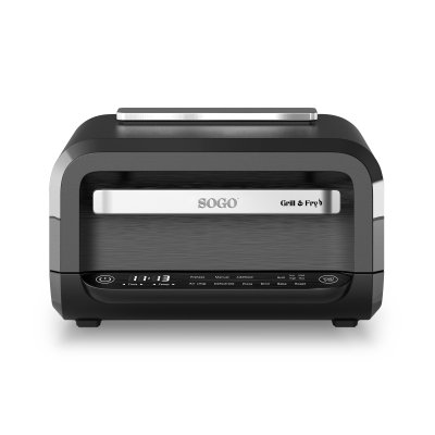 SS-10130 Sencillo 4 L Independiente 1700 W Freidora de aire caliente Negro