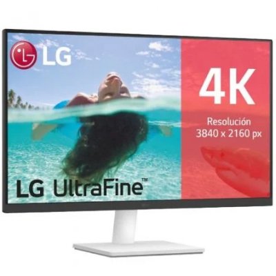 Monitor Profesional Polivalente LG UltraFine 27US500-W 27/ 4K/ Multimedia/ Blanco