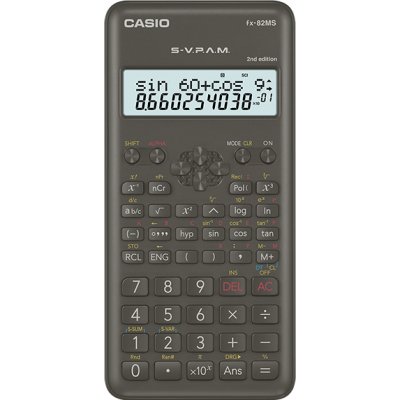 FX-82MS-2 calculadora Bolsillo Calculadora científica Negro
