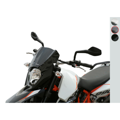 Pantalla MRA Sport, ahumado, KTM 990 Supermoto SM/SMR 08-11 4025066130283