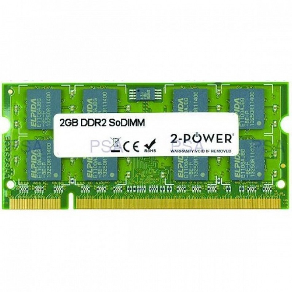2 Power Memoria DDR2 2GB 800 MHz SoDIMM