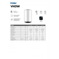 Termo eléctrico Haier ES30V-VH3W 28 litros útiles, WiFi, reversible, 1500 W, clase A - imagen 5