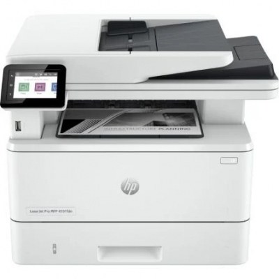 Multifunción Láser Monocromo HP Laserjet Pro 4102FDWE WiFi/ Fax/ Dúplex/ Blanca