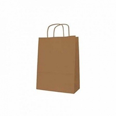 Bolsa Kraft Apli 101852/ 180 x 80 x 210mm/ 50 unidades/ Marrón