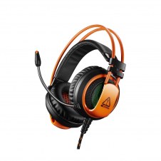 Canyon Corax Auriculares Alámbrico Diadema Juego USB tipo A Negro, Naranja