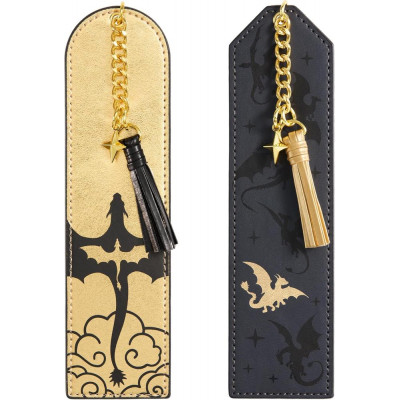 Juego de marcapaginas the noble collection alas de sangre dragones