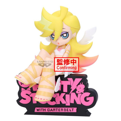 Figura banpresto new panty & stocking with garterbelt monitor top figz panty angel ver. 12cm