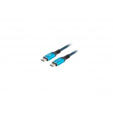 Lanberg CA-CMCM-45CU-0020-BK cable USB USB 3.2 Gen 2 (3.1 Gen 2) 2 m USB C Negro, Azul
