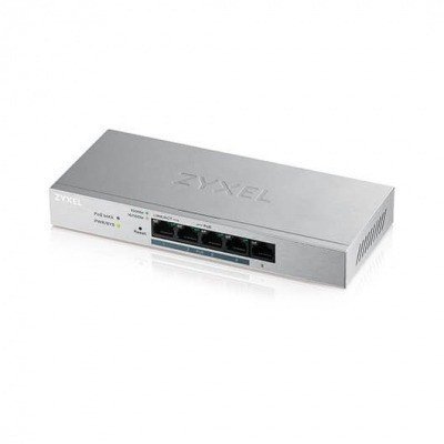 HUB SWITCH 5 PTOS ZYXEL 10/100/1000 GS1200-5HPV2 PLATA