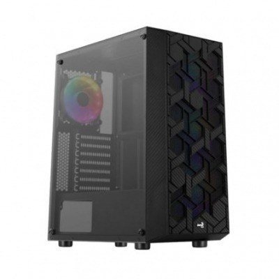 Caja Gaming Semitorre Aerocool Hivebk