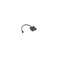ADAPTADOR LANBERG MiniDISPLAYPORT MACHO/VGA HEMBRA AD-0006-BK