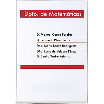 ARC ROTULO TEXTO ADHESIVO A5 6155