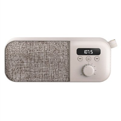 Radio energy sistem fabric box fm - 3w - 1200mah - color crema