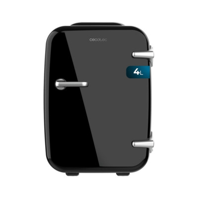 Cecotec Bolero MiniCooling 4L Habana Black Mini Frigorifico Portatil - Capacidad 4L - Voltaje 12V - Temperatura Regulable - Enfria hasta 7ºC - Funcion Calentamiento hasta 65ºC - Color Negro