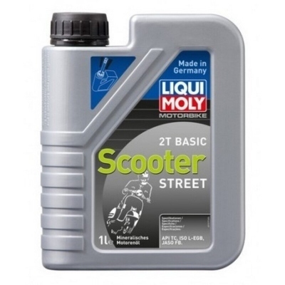 Botella de 1L aceite Liqui Moly 2T mineral mezcla Basic Scooter 1619