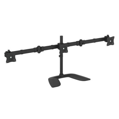 Brazo de Soporte VESA Articulado de 3 Monitores hasta de 27 Pulgadas - Base para Monitores de Ordenador