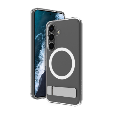 Iceland Pro Qi2 Kick funda para teléfono móvil 15,8 cm (6.2) Transparente