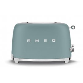 Tostador Smeg TSF01EGMEU, 950W, verde mate