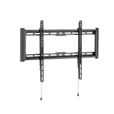 Tooq LP1083F-B Soporte Fijo de Pared para TV de 37-80 - Peso Max 75Kg - VESA 600x400mm - Sistema de Liberacion Mediante Cordon - Color Negro