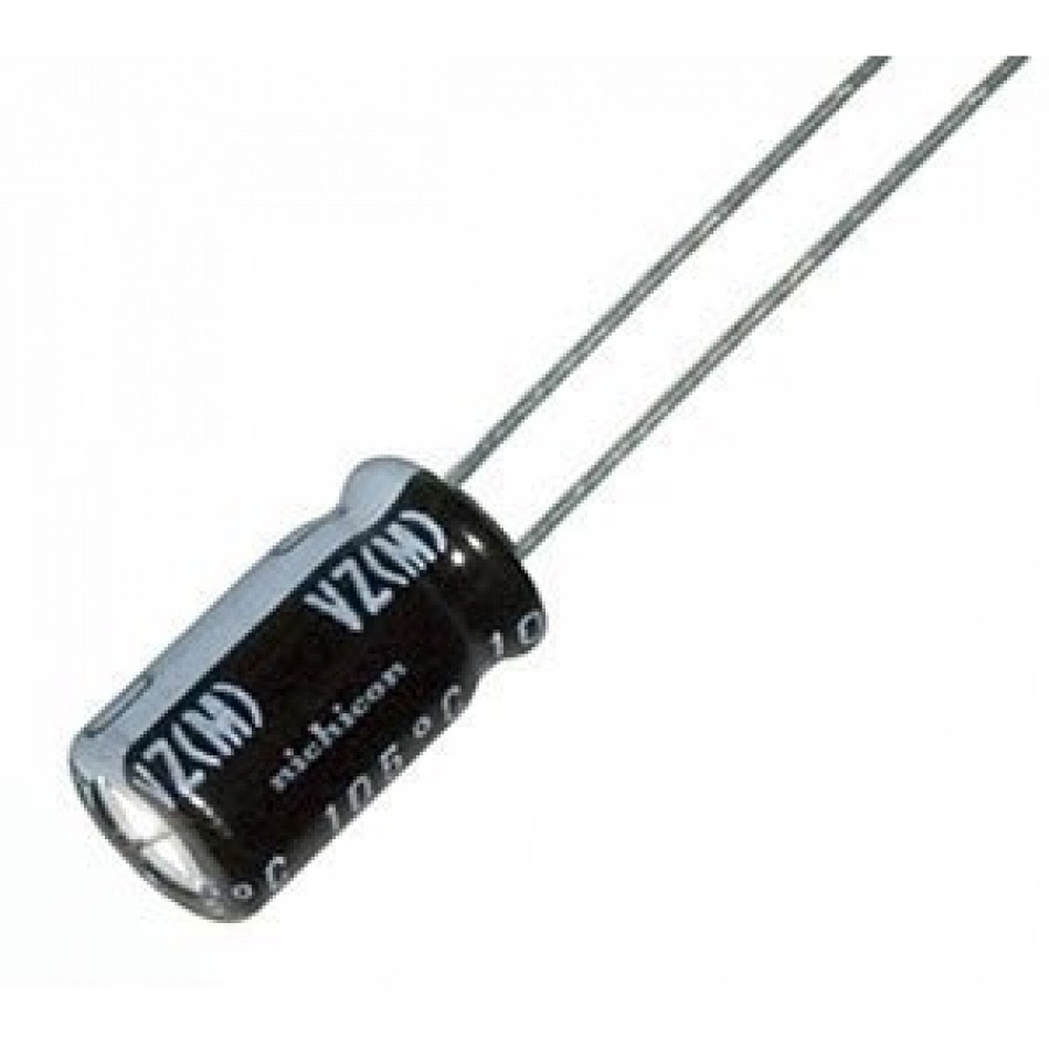 1000uF 25Vdc Condensador Electrolitico 105ºC 10x17mm Radial (10 uds.)