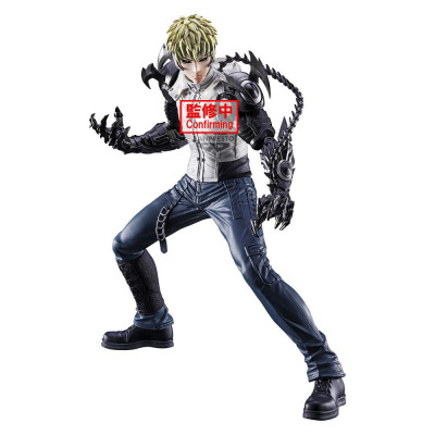 Figura banpresto one punch man grandista genos 24cm