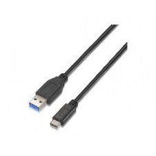 Cable Aisens Usb-c/m A Usb-a/m 1m Negro