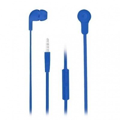 Auriculares Intrauditivos NGS Cross Skip/ con Micrófono/ Jack 3.5/ Azules