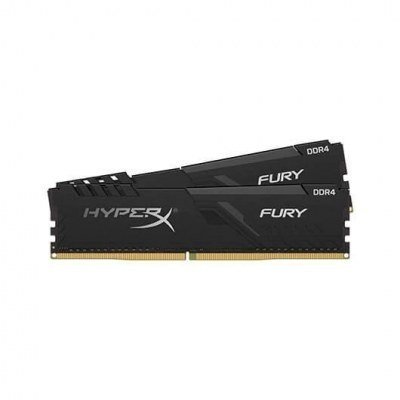 Modulo ddr4 32gb 2x16gb 3600mhz kingston hyperx fury - negro - cl 18 - 1.35v hx436c18fb4k2 - 32