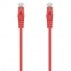 Cable De Red Rj45 Awg24 Utp Aisens A145-0558 Cat.6A/ Lszh/ 50Cm/ Rojo