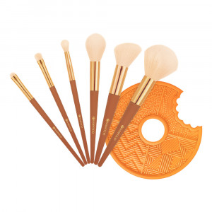 COOKIES FOR SANTA BRUSH & CLEASING PAD 7 pz