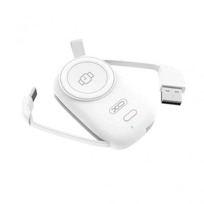 XO Cargador Magnetico Portatil - 1200Mah - Carga Inalambrica 3W - Tipo C y USB 5V/2A - Facil Transporte - Carga Rapida - Resistente - Estabilidad y Proteccion - Compatible con Multiples Dispositivos -