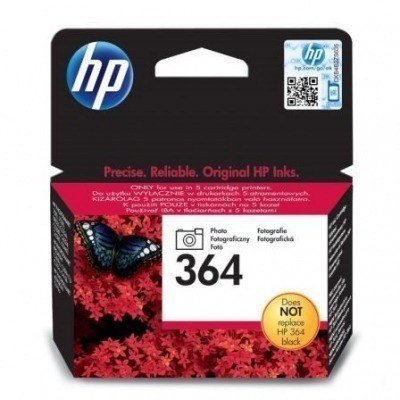 HP 364 Negro Photo Cartucho de Tinta Original - CB317EE