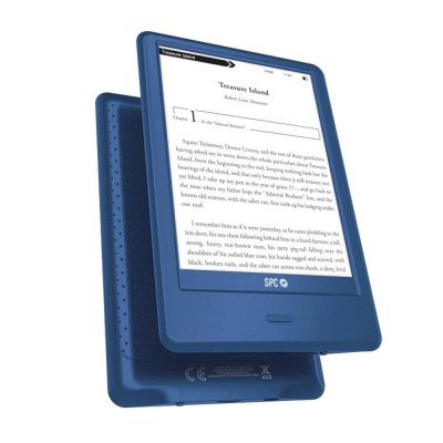 Libro electronico ebook spc dickens light2 pro 6 pulgadas - 8gb - micro sd - azul