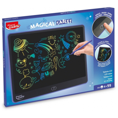 Maped Magical Tablet - Tableta LCD 16 de Gran Formato para Dibujar - Para Niños a partir de 4 Años