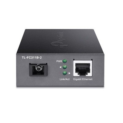 Conversor de Medios Gigabit WDM TP-Link TL-FC311B-2/ 1 Puerto/ RJ-45 10/100/1000