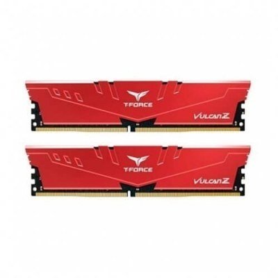 Memoria ram ddr4 32gb 2x16gb 3200mhz teamgroup vulcan z rojo - cl 16 - 1.35v tlzrd432g3200hc16fdc01