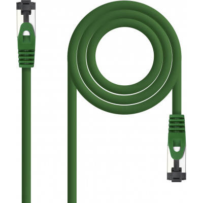 Nanocable Cable red Cat. 8.1 2GHZ SSTP Verde 2m
