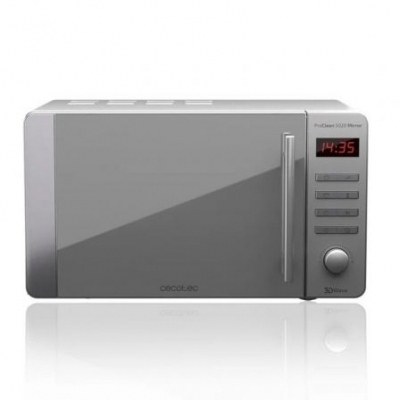 Microondas Cecotec ProClean 5020 Mirror/ 700W/ Capacidad 20L