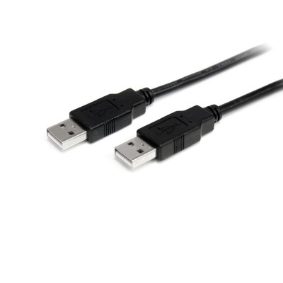 Cable usb tipo a startehc 1m - macho - macho - negro