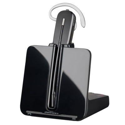 Auricular inalámbrico Plantronics/Poly CS540A - Monoaural DECT | Convertible: sobre la oreja o la cabeza | Autonomía hasta 7h